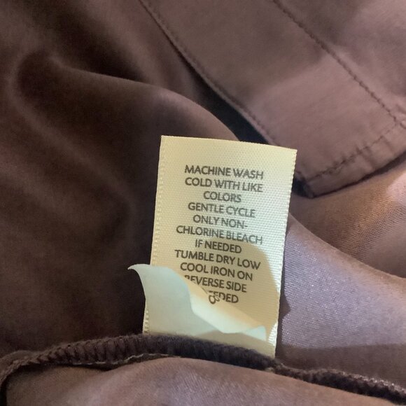 J.Jill Tunic Top Eggplant Color 4 X Long Sleeve - Picture 10 of 10